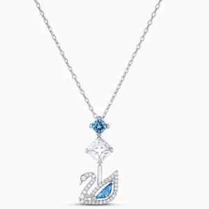 Swarovski DAZZLING SWAN NECKLACE Y BLUE 5530625